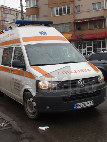 Foto: accident Baia Mare - interventie Ambualnta (c) eMaramures.ro